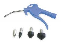 2ZYE1 Air Gun Kit, Chrome, 160 psi, 9-1/2 L