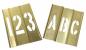 20Y521 - Stencil Kit 46 Piece 6 In Brass Подробнее...