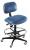 20Y846 - Industrial Chair, Economical, Vinyl, Blue Подробнее...