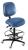 20Y860 - Ergonomic Chair, Vinyl, Cast Base, Blue Подробнее...