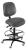 20Y862 - Ergonomic Chair, Vinyl, Cast Base, Black Подробнее...