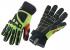 21EL08 - Cut Resistant Gloves, M, Black/Lime, PR Подробнее...