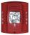 21HN39 - Wall Speaker Strobe, Red Подробнее...