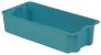 21P639 - Stack and Nest Container, 30x14x7, Blue Подробнее...