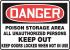 22CX15 - Danger Sign, Plastic, 10x14 In, English Подробнее...