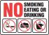 22CX73 - No Smoking Sign, Alum, 10x14In, English Подробнее...