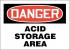 22CX99 - Danger Sign, Alum, 10x14 In, English Подробнее...