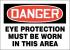 22CY54 - Danger Sign, Alum, 7x10 In, English Подробнее...