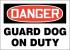 22CY80 - Danger Sign, Plastic, 7x10 In, English Подробнее...