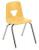 23L645 - Stack Chair, Plastic, Yellow Подробнее...