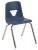 23L647 - Stack Chair, Plastic, Navy Подробнее...
