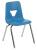 23L651 - Stack Chair, Plastic, Blueberry Подробнее...