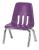 23L676 - Stack Chair, Plastic, Purple Подробнее...