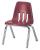 23L688 - Stack Chair, Plastic, Wine Подробнее...