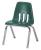 23L691 - Stack Chair, Plastic, Forest Green Подробнее...