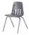 23L703 - Stack Chair, Plastic, Gray Подробнее...