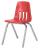 23L709 - Stack Chair, Plastic, Red Подробнее...