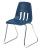 23L722 - Stack Chair, Plastic, Navy Подробнее...