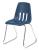 23L723 - Stack Chair, Plastic, Navy Подробнее...