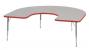 23L811 - Activity Table, Horseshoe, 25 x 60 In, Gray Подробнее...