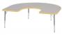 23L815 - Activity Table, Horseshoe, 25 x 60 In, Gray Подробнее...