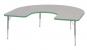 23L816 - Activity Table, Horseshoe, 25 x 60 In, Gray Подробнее...