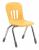23L887 - Stack Chair, Plastic, Yellow Подробнее...
