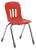 23L896 - Stack Chair, Plastic, Red Подробнее...