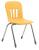 23L909 - Stack Chair, Plastic, Yellow Подробнее...