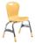 23L946 - Stack Chair, Plastic, Yellow Подробнее...