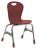 23L953 - Stack Chair, Plastic, Wine Подробнее...