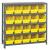 24K062 - Bin Shelving, Solid, 36X18, 20 Bins, Yellow Подробнее...