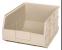 24K155 - Stackable Shelf Bin, 14x11x7, Ivory Подробнее...