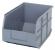 24K196 - Stackable Shelf Bin, 12x8-1/4x7, Gray Подробнее...