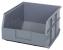 24K197 - Stackable Shelf Bin, 12x11x7, Gray Подробнее...