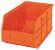 24K242 - Stackable Shelf Bin, 14x8-1/4x7, Orange Подробнее...