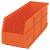 24K244 - Stackable Shelf Bin, 18x6x7, Orange Подробнее...