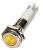 24M066 - Flat Indicator Light, Yellow, 24VDC Подробнее...