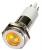 24M099 - Flat Indicator Light, Yellow, 24VDC Подробнее...