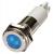 24M102 - Flat Indicator Light, Blue, 24VDC Подробнее...