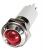 24M112 - Round Indicator Light, Red, 24VDC Подробнее...