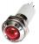 24M115 - Round Indicator Light, Red, 110VAC Подробнее...