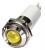 24M116 - Round Indicator Light, Yellow, 110VAC Подробнее...