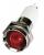 24M118 - Protrude Indicator Light, Red, 12VDC Подробнее...