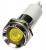 24M119 - Protrude Indicator Light, Yellow, 12VDC Подробнее...