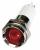 24M124 - Protrude Indicator Light, Red, 110VAC Подробнее...