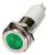 24M139 - Flat Indicator Light, Green, 110VAC Подробнее...