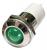 24M147 - Round Indicator Light, Green, 12VDC Подробнее...