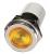 24M164 - Flat Indicator Light, Yellow, 12VDC Подробнее...