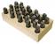 2CDY7 - Letter Set, 1/4 In. H, Steel Подробнее...